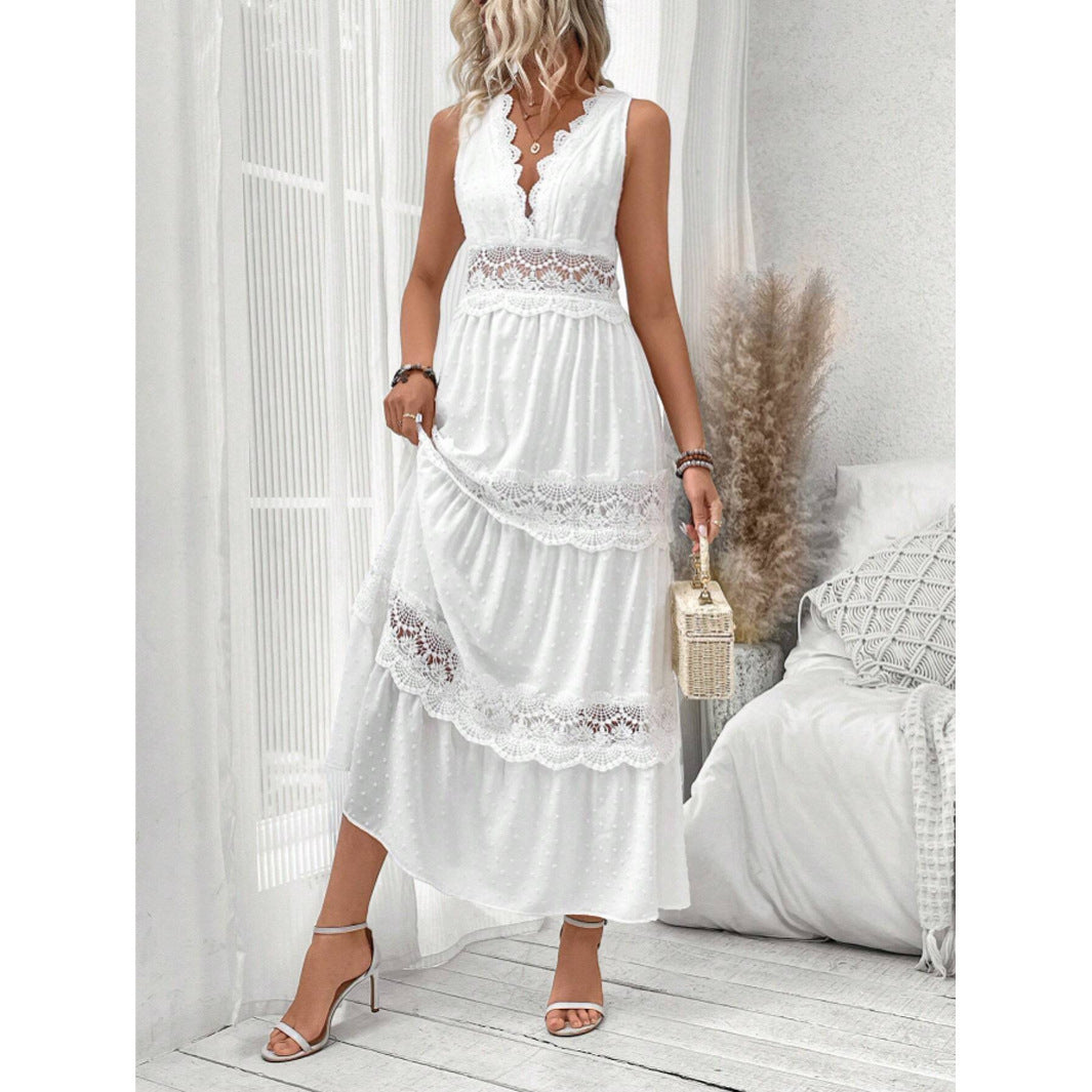 Robe Isaline – Élégance Pure en Voile de Coton