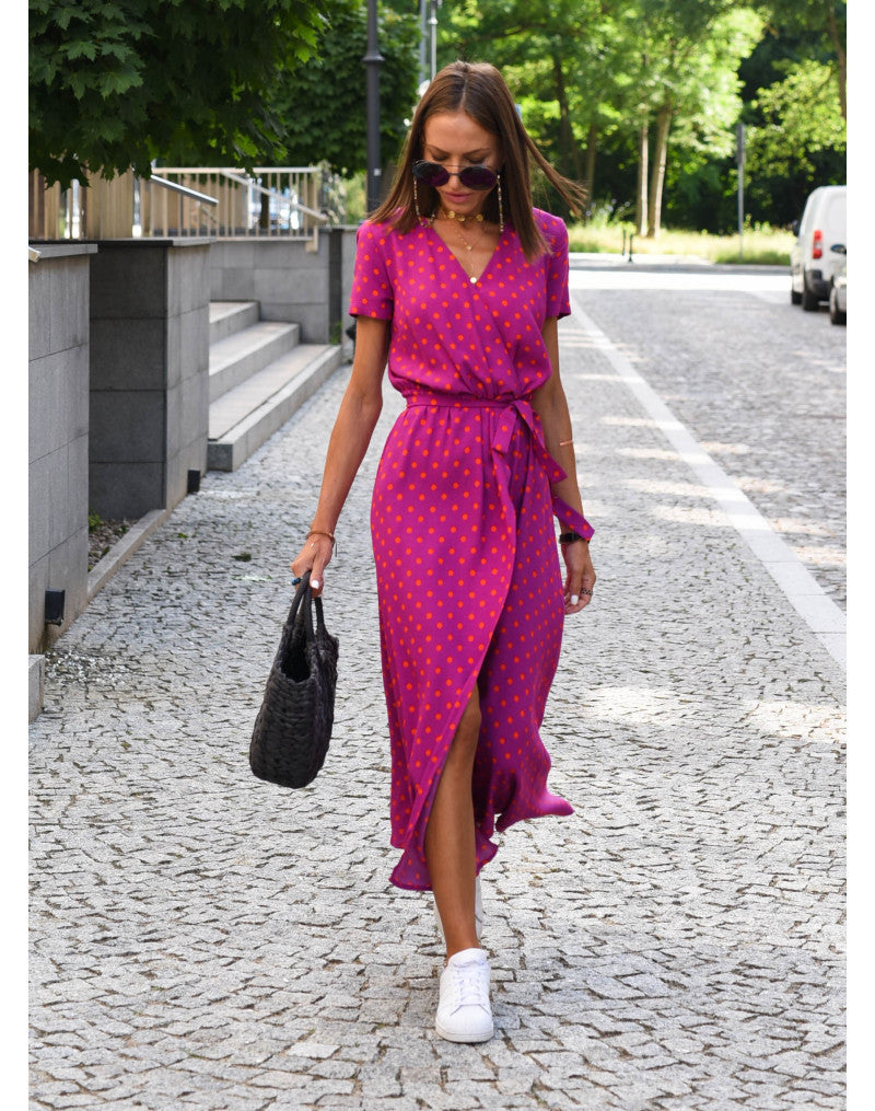 Sophie – Élégante robe longue bohème en tissu léger