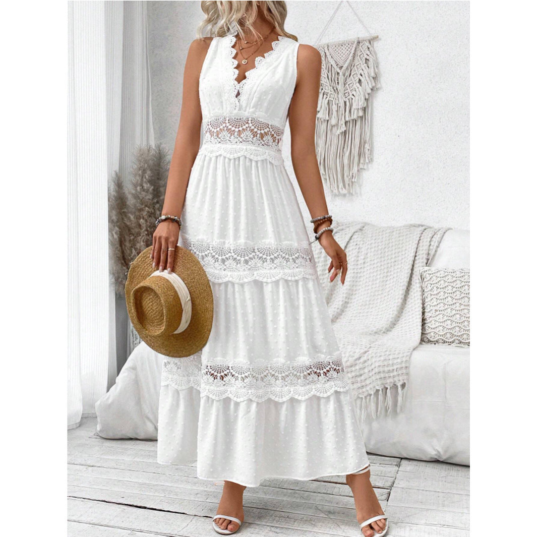 Robe Isaline – Élégance Pure en Voile de Coton