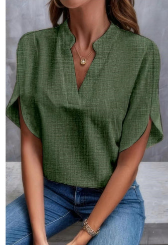 Chemise d’été élégante en coton léger
