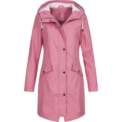 Lucie – Manteau de pluie long, stylé et imperméable