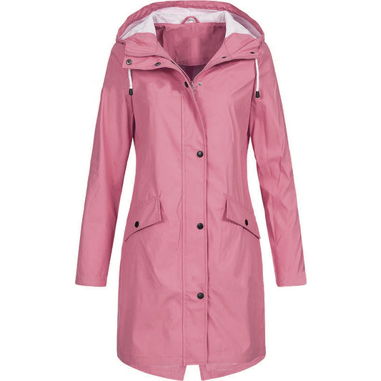 Lucie – Manteau de pluie long, stylé et imperméable