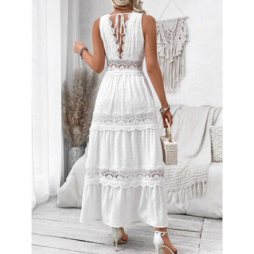Robe Isaline – Élégance Pure en Voile de Coton
