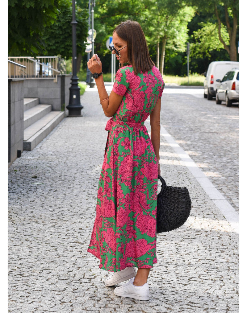 Sophie – Élégante robe longue bohème en tissu léger