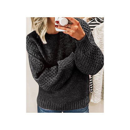 Ambre- Pull polyvalent en maille uni